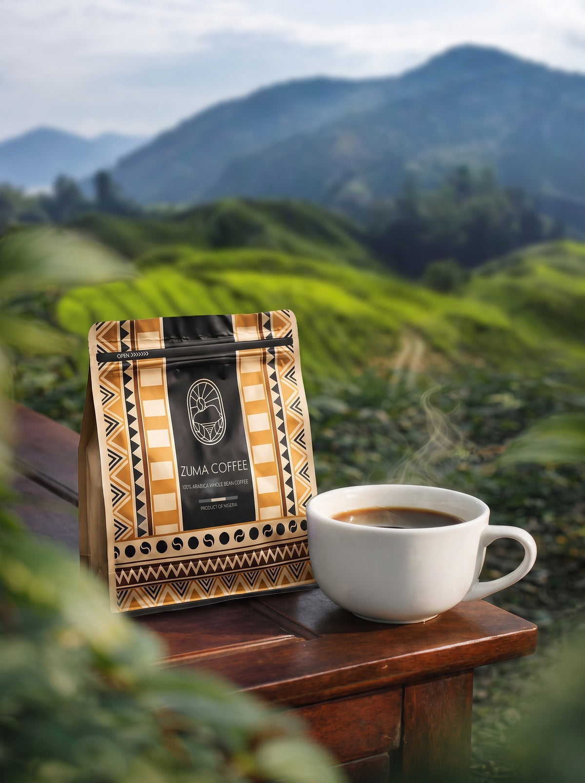 Coffee for the Bold, grown on the Mambilla Plateau